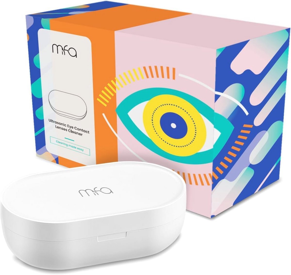 Ultrasoon contactlensreiniger - Effectieve reiniging voor zachte en harde lenzen