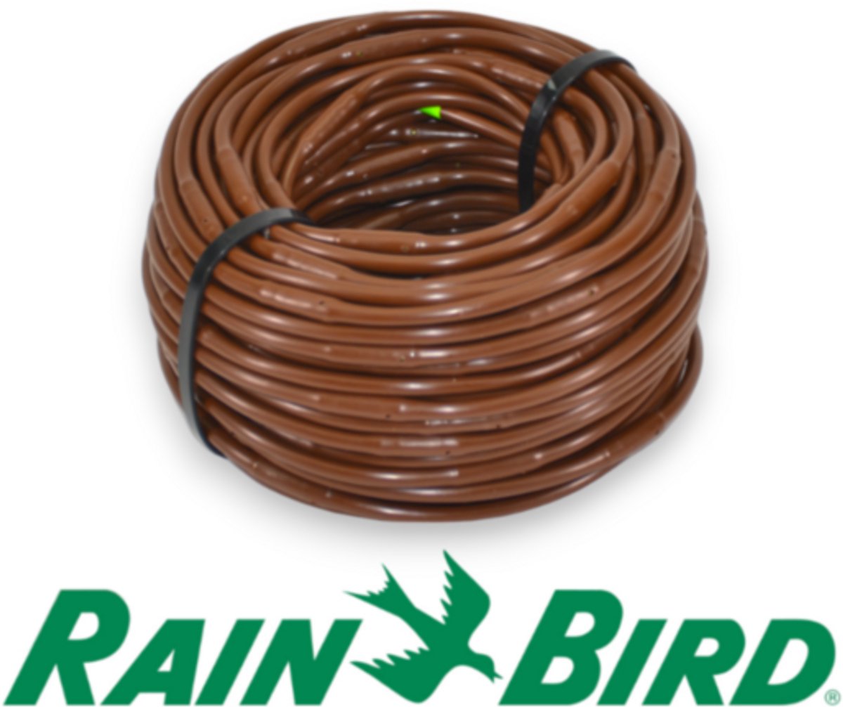 RAINBIRD mini druppelslang 6mm 3 liter per uur rol 30 meter