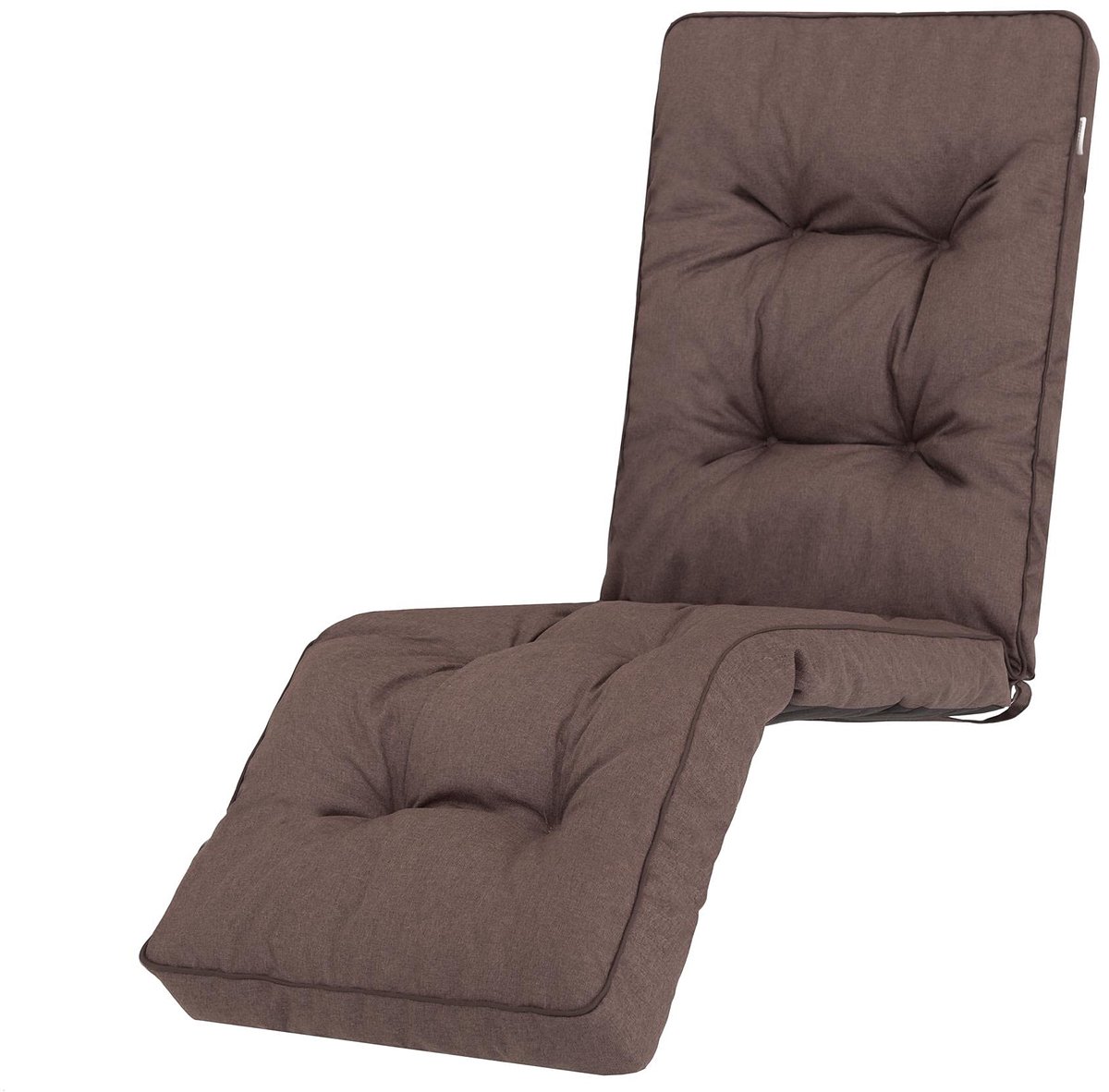 Ibenzoa® Luxe Tuinkussen voor Comfortabele Buitenstoelen en Ligbedden - 50 x 160 cm, Warm Bruin