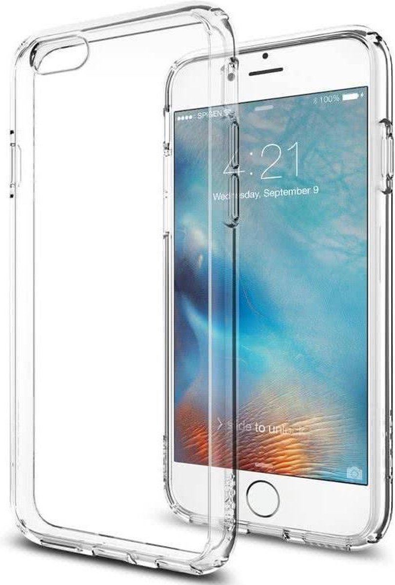 Ou Case Transparant Ultra thin Siliconen TPU Hoesje iPhone 6 / 6S Plus