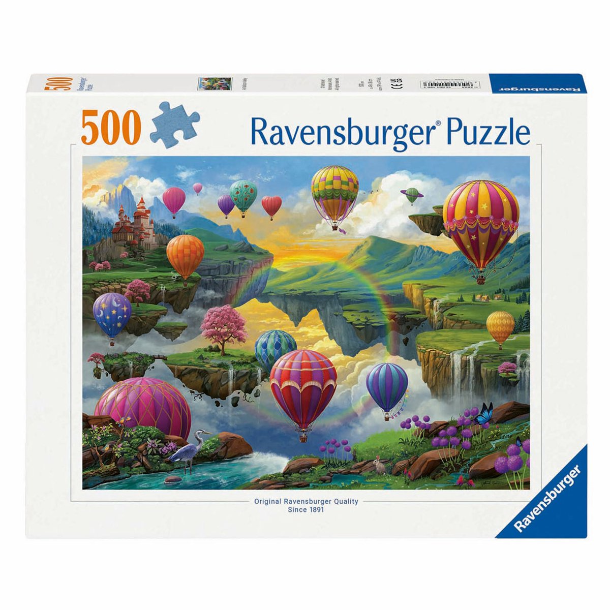 Ravensburger Legpuzzel - Air Balloon Valley - 500 Stukjes — afbeelding 2