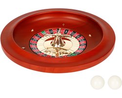 Luxe Roulette Set – Roulettewiel – Roulette Wiel – Klassiek – Ø28cm – Roulette Kleed – Casino Spel