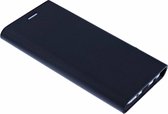 360 Graden Bescherming Zwart TPU / PU Leder Flip Cover Samsung Galaxy J5 (2017)