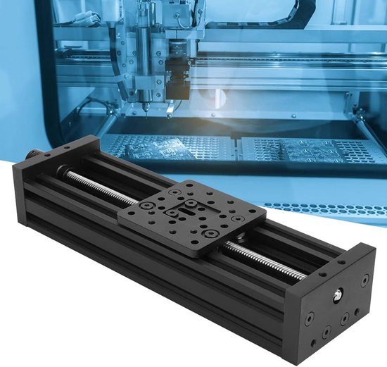 XYZ 3-assige handmatige lineaire tafel, 90 x 90 mm trimplatform afstemming schuiftafel lineaire schuiftafel, micrometer lineaire tafel trimplatform, voor productiemachines testapparatuur optische testmeting