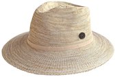 Aston Fedora Dames Zonnehoed UV werend UPF50+ House of Ord - Maat: M-L: 58 cm - Mixed Bruin