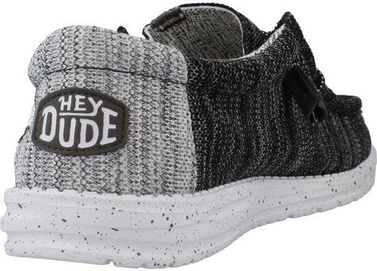 Bestel HEYDUDE Print sneakers Wally Stretch Canvas heren blauw | België