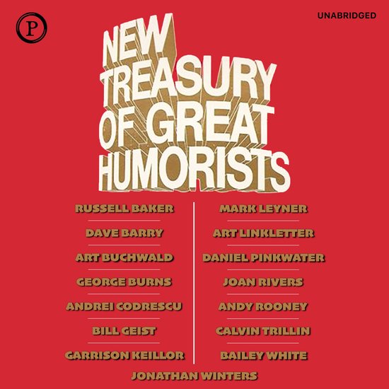 New Treasury of Great Humorists - cover