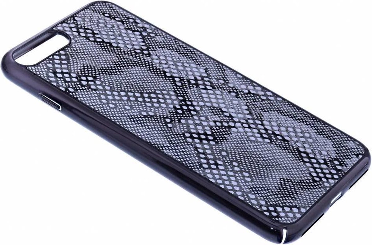 OU Case Zwart Dimon Series Hard TPU Hoesje voor iPhone 8+ (Plus) / 7+ (Plus)