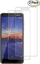 2Pack - Nokia 5.1 Tempered Glass/Screenprotector 0.3mm