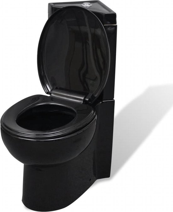 VidaXL Keramisch Toilet