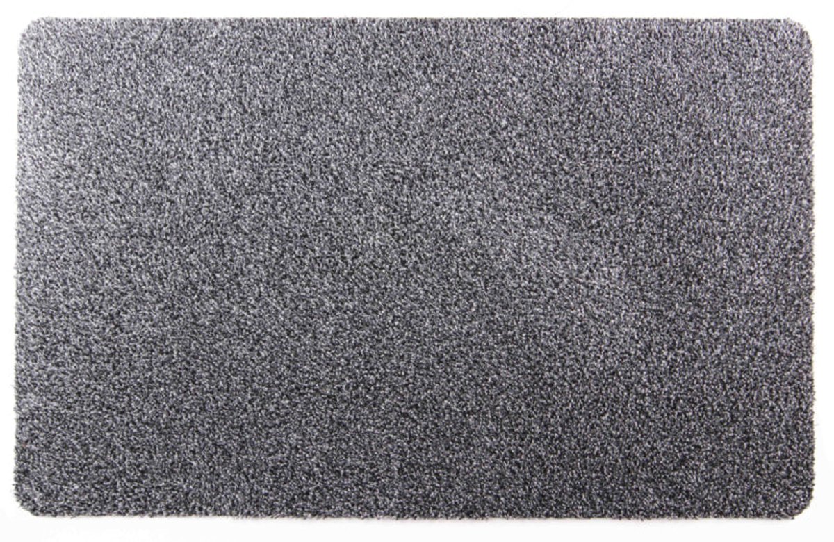 Droogloopmat grijs 50x80cm - 9mm - Premium anti-slip deurmat - Wasbaar en droger - Deurmat binnen
