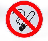 ATV Safety Roken verboden 200mm PVC (Prijs per 2 stuks)