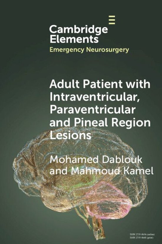 Elements in Emergency Neurosurgery - Adult Patient with Intr ... - cover