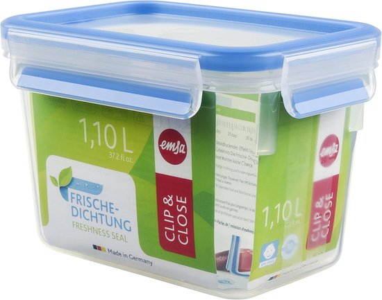 MiraHome Vriesdozen, 8 x 1,5 l, rechthoekig, doorzichtig, voorraaddozen met deksel, luchtdicht, transparante vershouddozen, opbergdoos voor maaltijdvoorbereiding en organisatie, Oostenrijkse kwaliteit