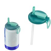 Ferme-canette - Verrou de Can - Réutilisable - Verrouillable - Festival - Canettes de soda - Bouchon de Festival - Couvercle de canette - Cola - Gadgets - Couvercle de canette - Blauw - Blue - Été