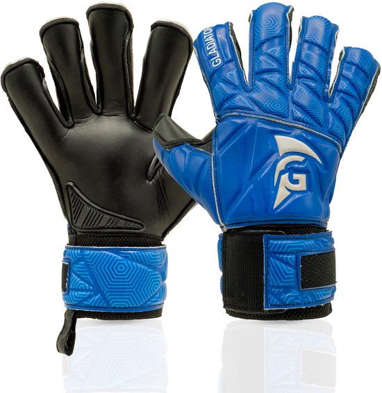Gladiator Sports Robusto Blue Keepershandschoenen - Maat 7