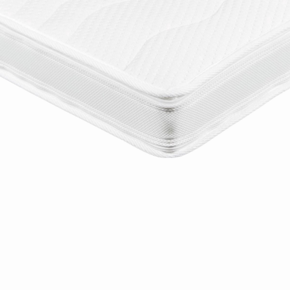 Topmatras 140x200x11 3D – Afritsbare & Wasbare Hoes – Wit – Premium Slaapcomfort