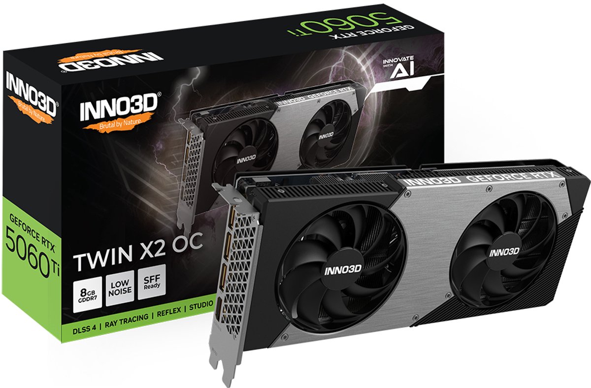 INNO3D GeForce RTX 5060 Ti TWIN X2 OC 8GB