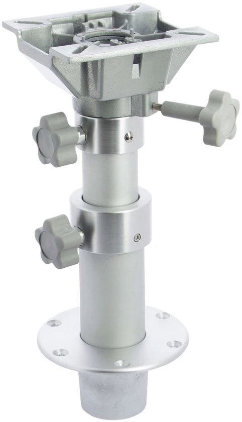 Verstelbare Tafelpoot Voor Camper, Caravan, Boot, Jachthuis, 460 Tot 700 Mm Hoogte, 360° Draaibare Basis, Stevig, Veelzijdig Meubelaccessoire Verstelbare Tafelpoot Voor Camper, Caravan, Boot, Jachthuis, 460 Tot 700 Mm Hoogte, 360° Draaibare Basis, Stevig, Veelzijdig Meubelaccessoire