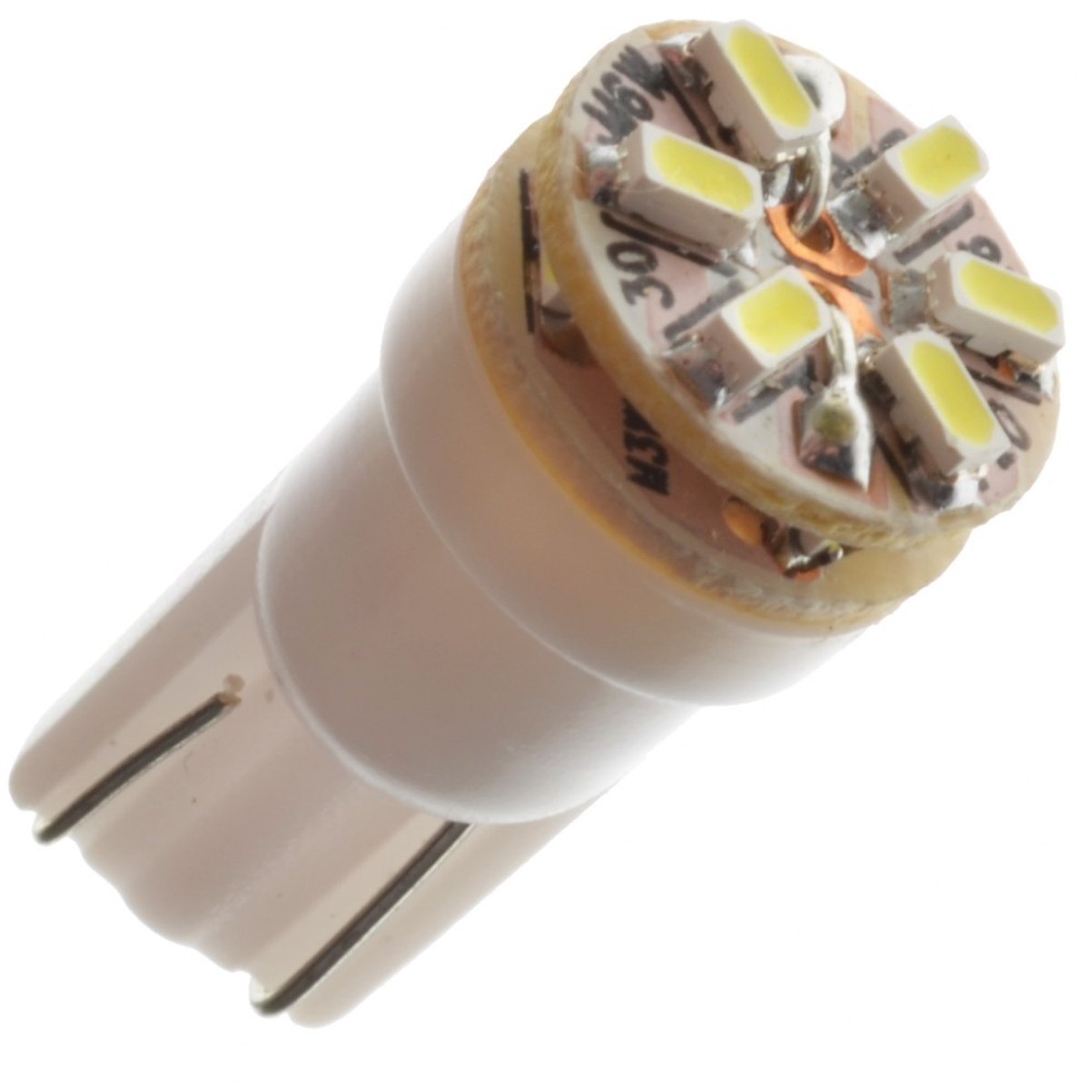 LED lamp - Ledson - 9-Led - T10 / W5W - Wit - 12V