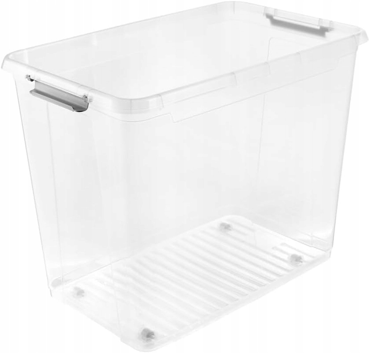 KEEEPER LEO Opbergbox met deksel op wieltjes 74 L – 59x38x44 cm