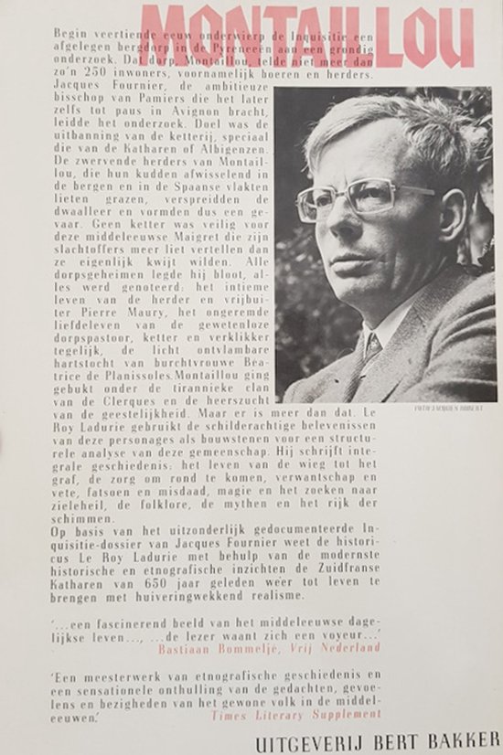 Montaillou een ketters dorp - E. le Roy Ladurie