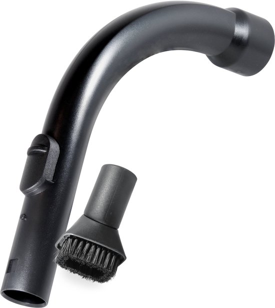 Dparts pistoolgreep met plumeau geschikt voor Miele - 35mm - vervangende greep, handvat, zuigmond, stofzuigermond, handgreep - miele onderdelen stofzuiger - Voor Compact, Complete, C1, C2, C3, S500, S600, S700, S800, S4000, S4, S5000, S5, 9442601