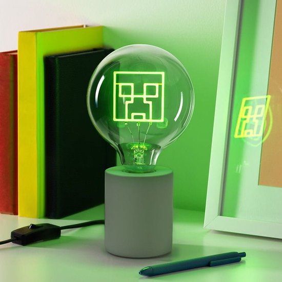 Paladone Neon Creeper E27-lamp Groen van Paladone — afbeelding 4