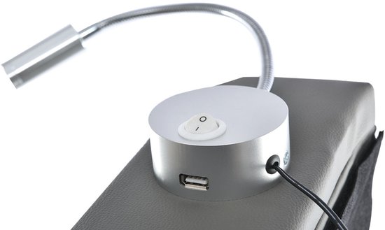 Lit double 160x200cm - Rangement, USB, tissu PU, sommier à lattes (sans matelas)