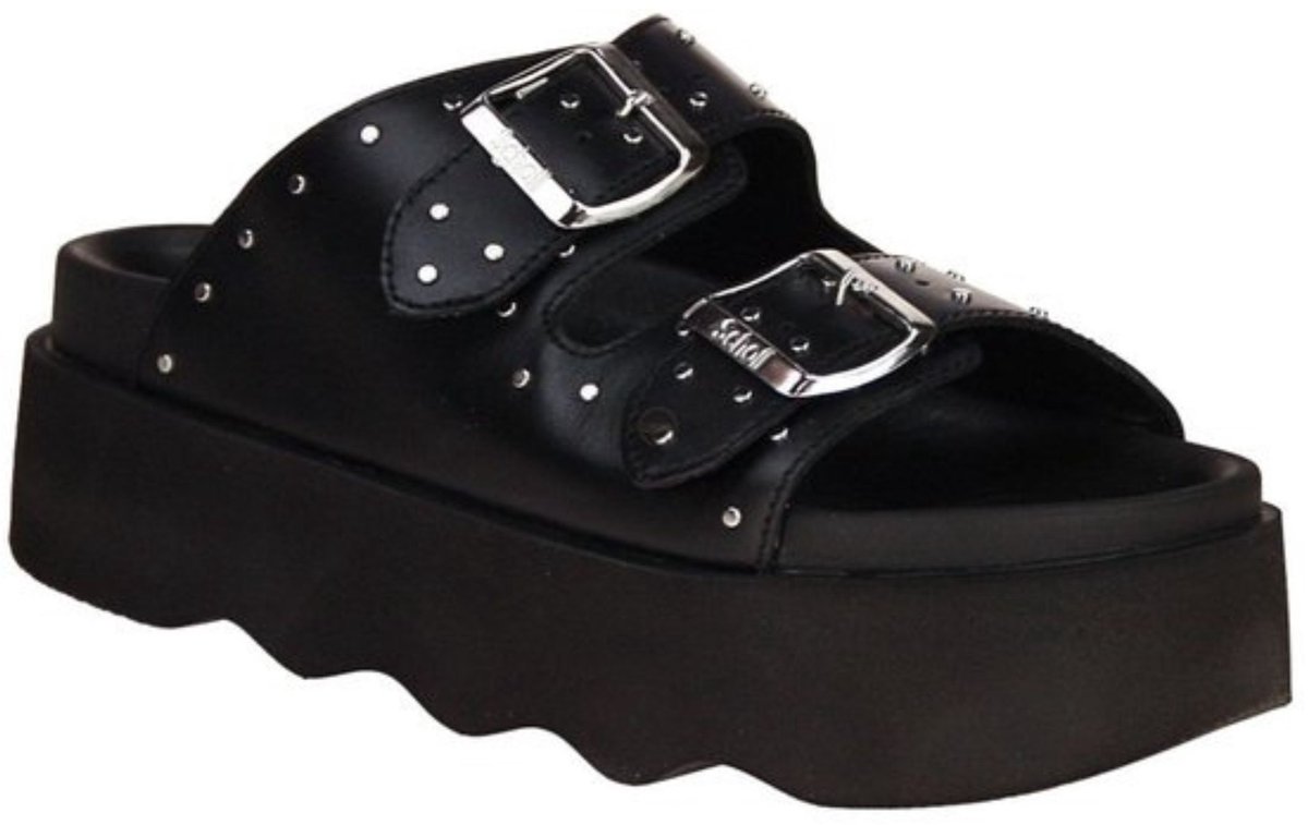 Scholl - Zwart Scholl Heather Slippers Zwart F32305