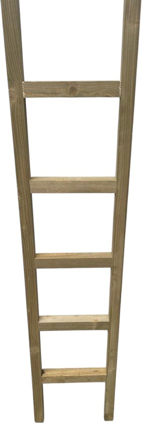Ladder met naturel washing