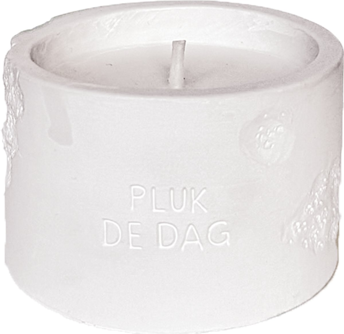 MY FLAME - Buitenkaars - PLUK DE DAG - Geur: Bella Citronella - 8 x 5 cm - 20 branduren