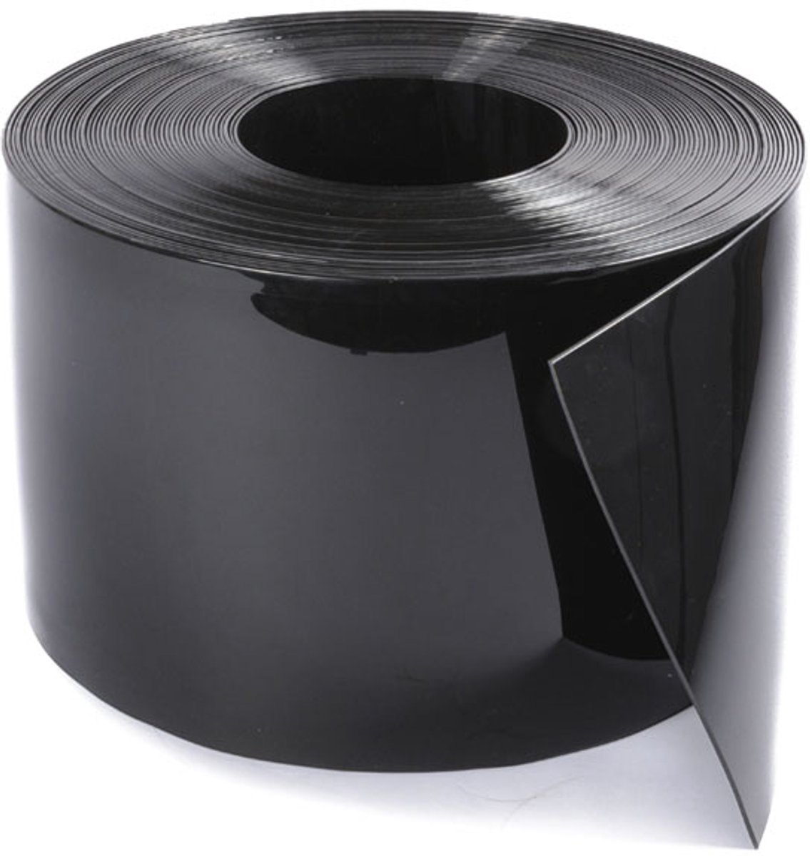 Strokengordijn - PVC - Zwart - 300x3mm - Lengte 50 meter - Koelcellen. Vitrines - -15°C en + 50°C