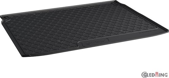 Gledring Rubbasol (Rubber) Kofferbakmat passend voor Renault Kadjar 2015- (Hoge laadvloer)