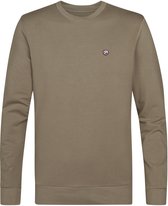 Petrol Industries Heren Sweater - Regular Fit Trui - Ronde Hals - Herentrui - Truien - Herenkleding - Groen - Maat XXXL