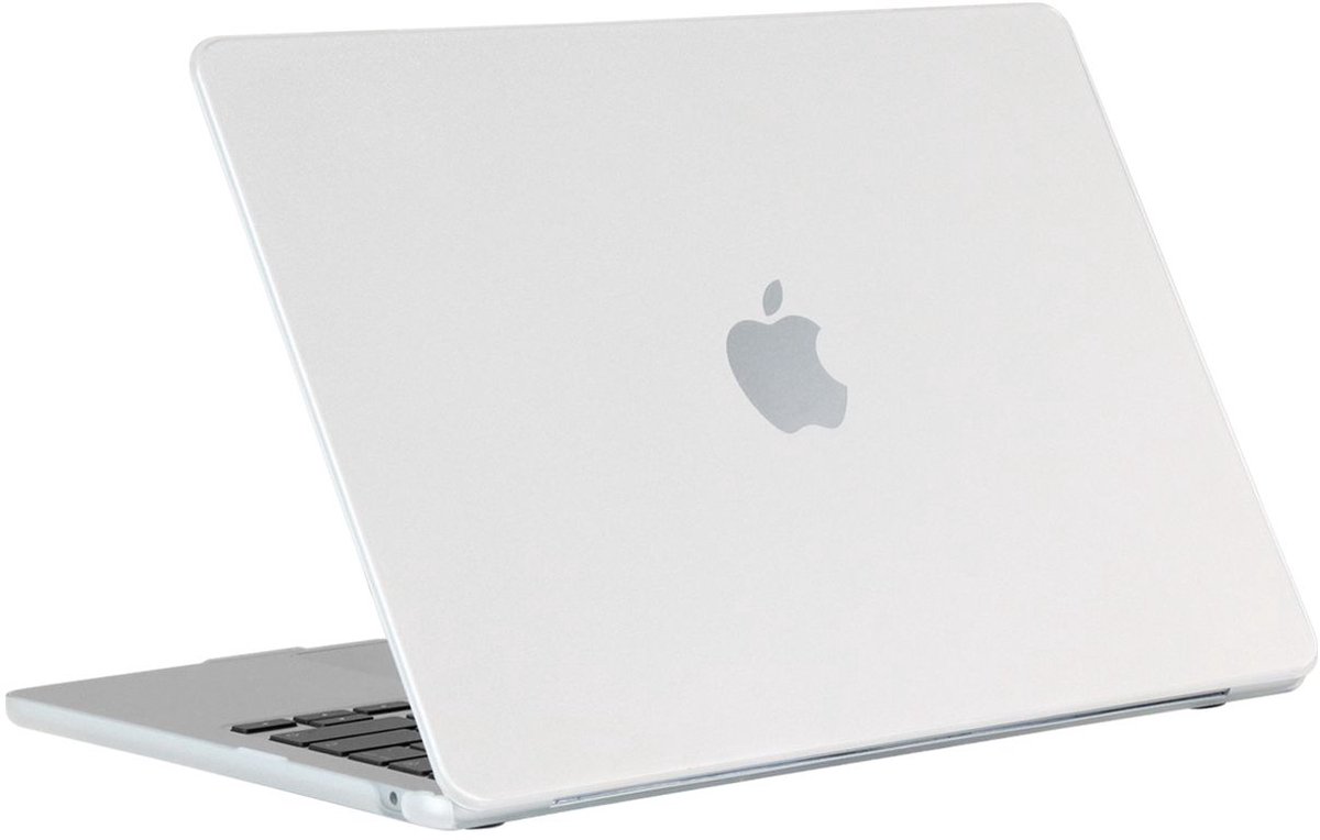 Mobigear Laptophoes geschikt voor Dunne Apple MacBook Air 13 Inch (2022-2025) Hoes Hardshell Laptopcover MacBook Case | Mobigear Ultra Thin | Doorzichtig Hoesje MacBook Air 13 Inch (2022-2025) - Transparant - Model A2681 / A3113 / A3240
