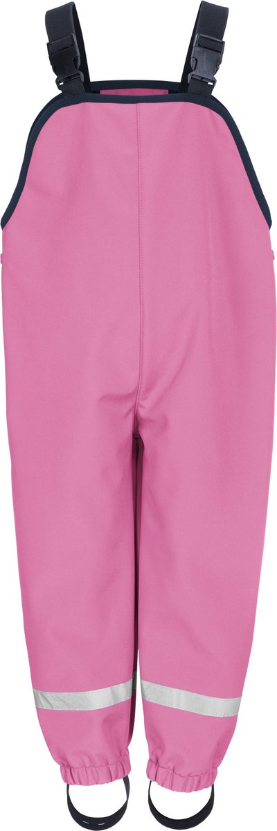 Playshoes - Softshell broek met bretels voor kinderen - Roze - maat 92cm