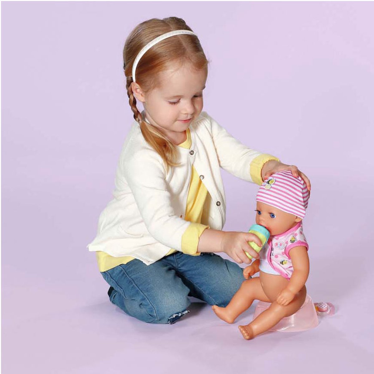 BABY born Lena - Little Baby Girl - 36cm - Babypop — afbeelding 15