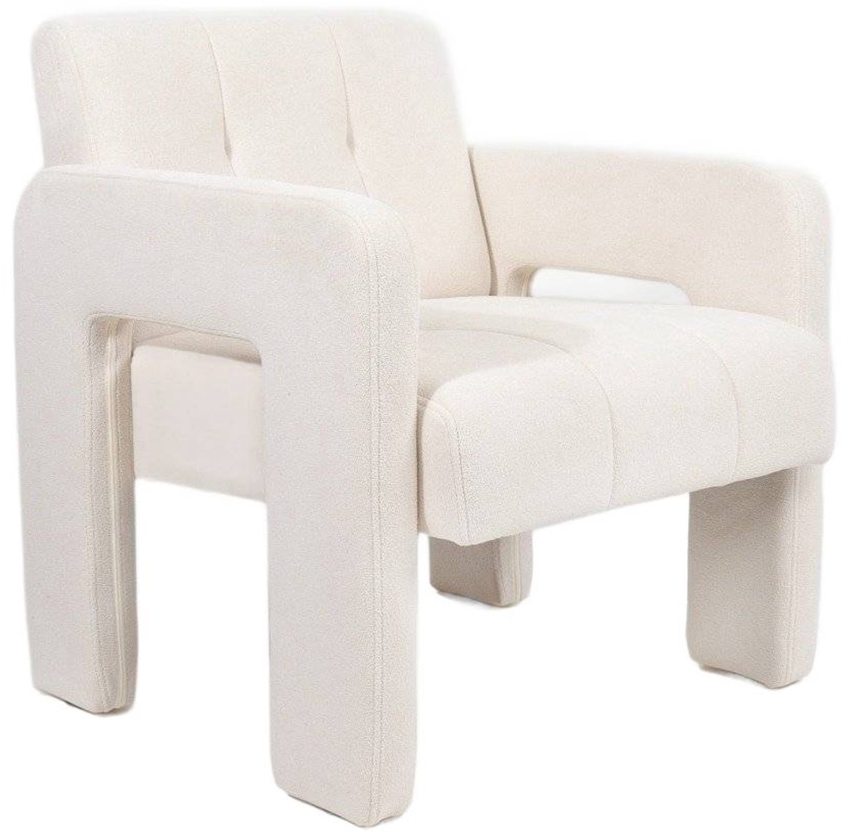 Homla Fauteuil | PELLE | Beige | Afmetingen: 74x68x72 cm | 737770