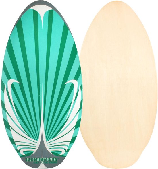 Waimea Skimboard Flatland Hout 41 inch/104 cm Smaragd