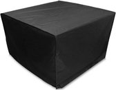 Tuinmeubelhoes - 90*90*90cm - tafelhoes voor buiten - Tafelhoes - Beschermhoes tuinmeubelen - tuinhoezen - Hoes voor tafel en stoelen - vierkante tuinmeubelhoezen - 210D Oxford Stof - waterdicht - Bestendige Meubelhoezen - zwart