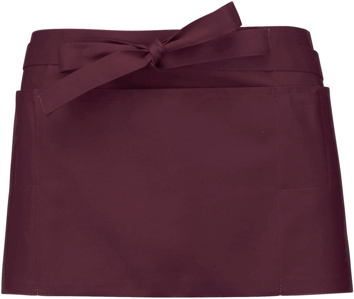 Schort/Tuniek/Werkblouse Unisex One Size Kariban Wine 65% Polyester, 35% Katoen