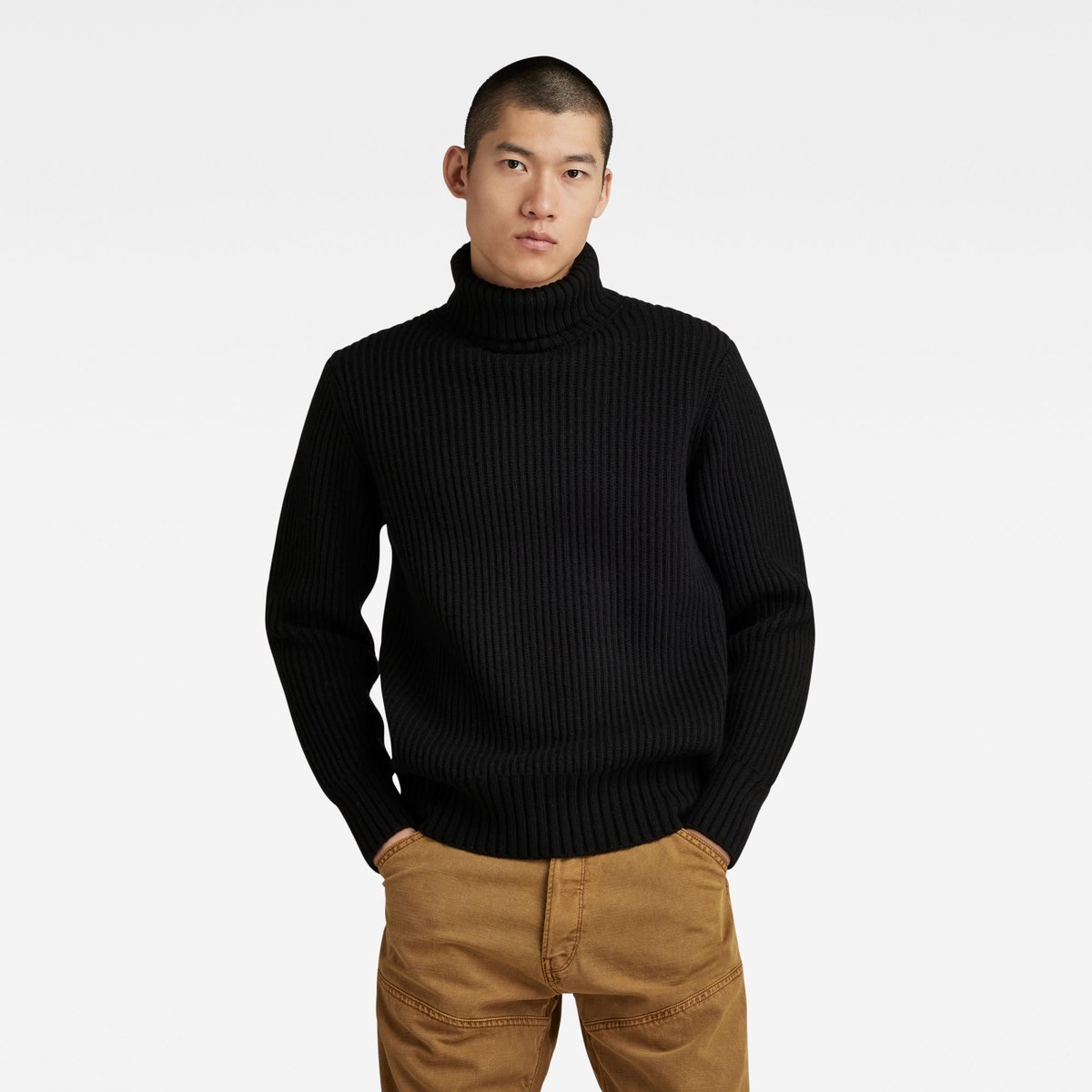 G-Star - Essential turtle knit - Heren - Truien