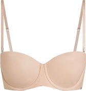 Hunkemöller Dames Lingerie Voorgevormde strapless beugel bh Jane - Beige - maat B75