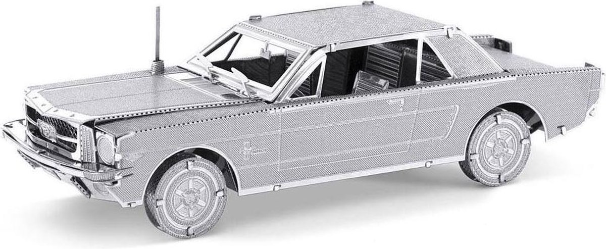 Metal Earth Modelbouw 3D Ford Mustang Coupe - Metaal — afbeelding 12