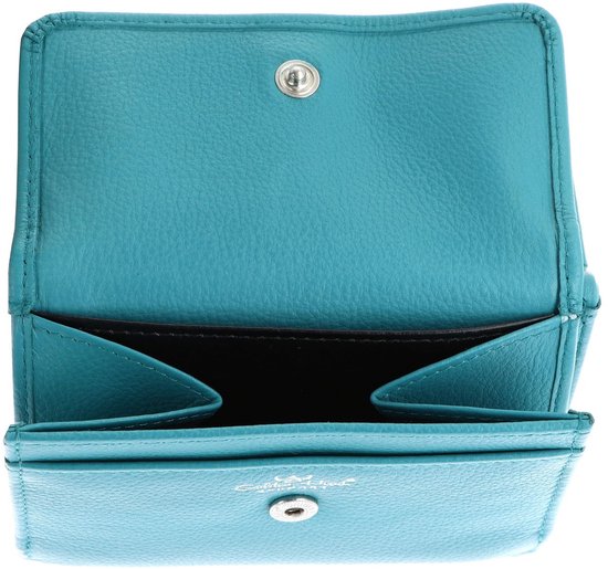 Golden Head Cuir porte-monnaie Madrid RFID Protect Überschlagbörse 1176 Türkis turquoise