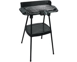 2 in 1 elektrische grill, vrijstaand en tafelmodel, 46 x 23 cm