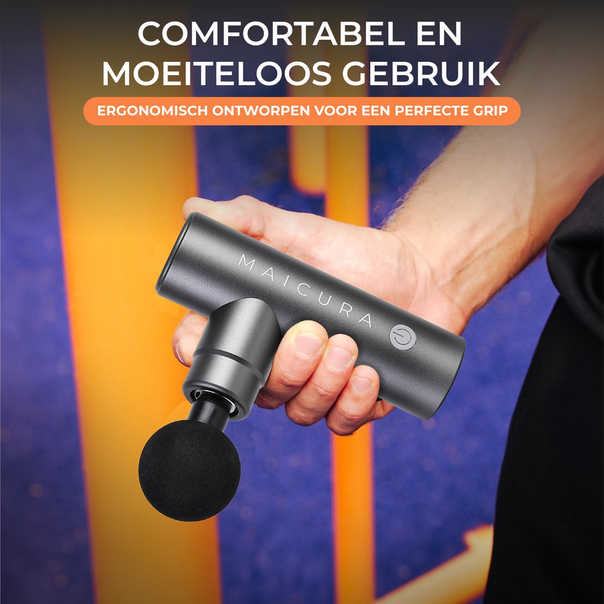 Afbeelding 3 van Maicura GO SE - Massage Gun Professioneel - Alluminium Massage Apparaat - Massage Pistool - Massagegun