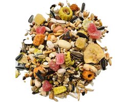 Grijze Roodstaart Premium zaad 2 x 2kg - Papegaaienvoer - vogelvoer - grijze roodstaart - zaadmengeling