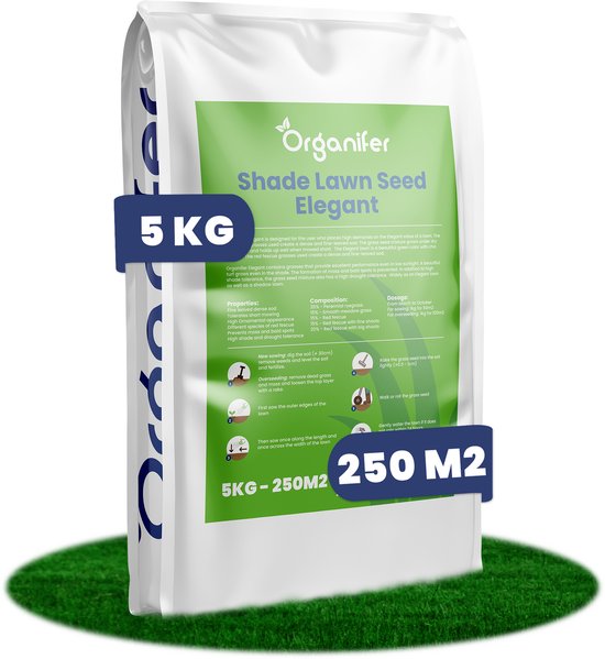 Graszaad schaduw | Gras bij weinig zonlicht